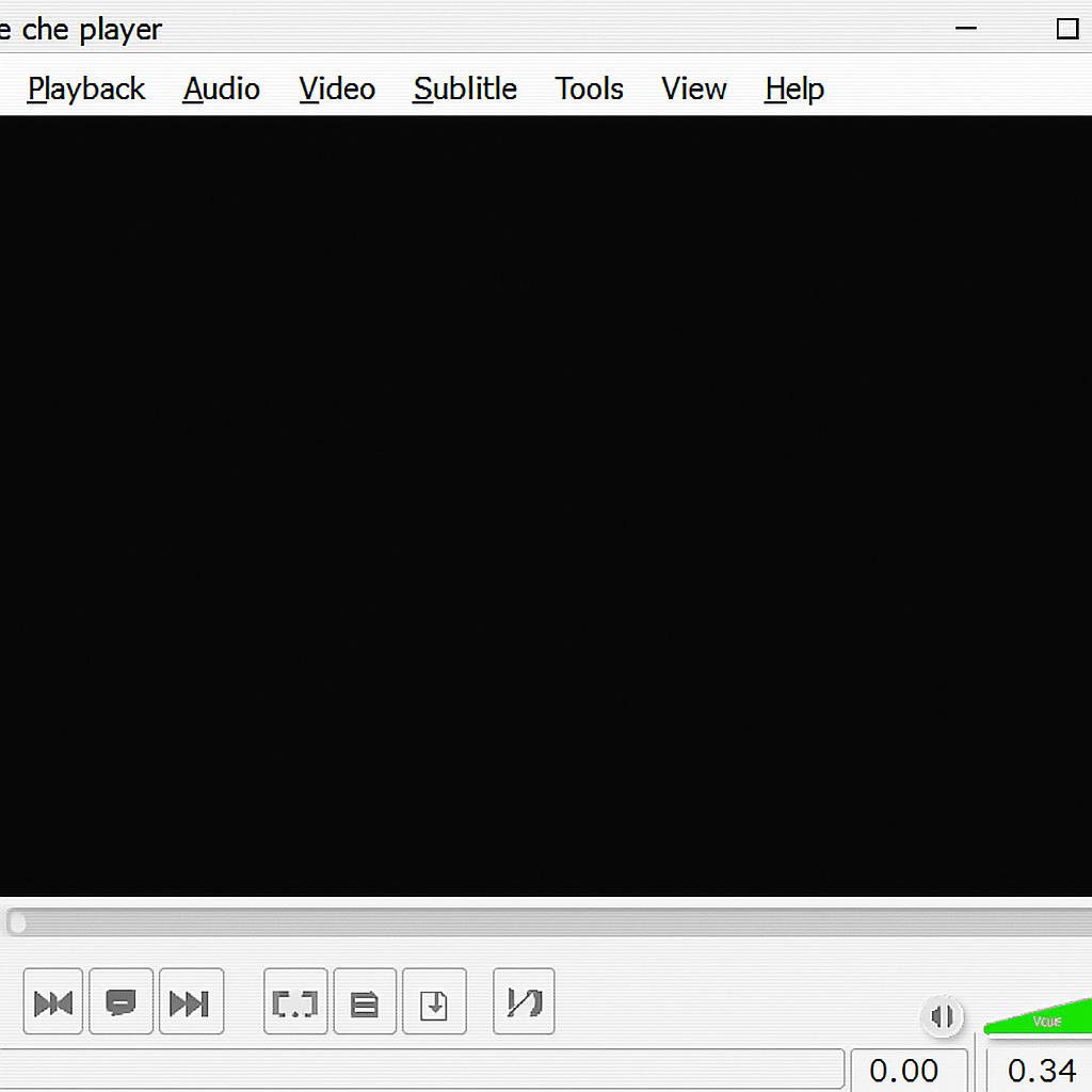VLC media player interface